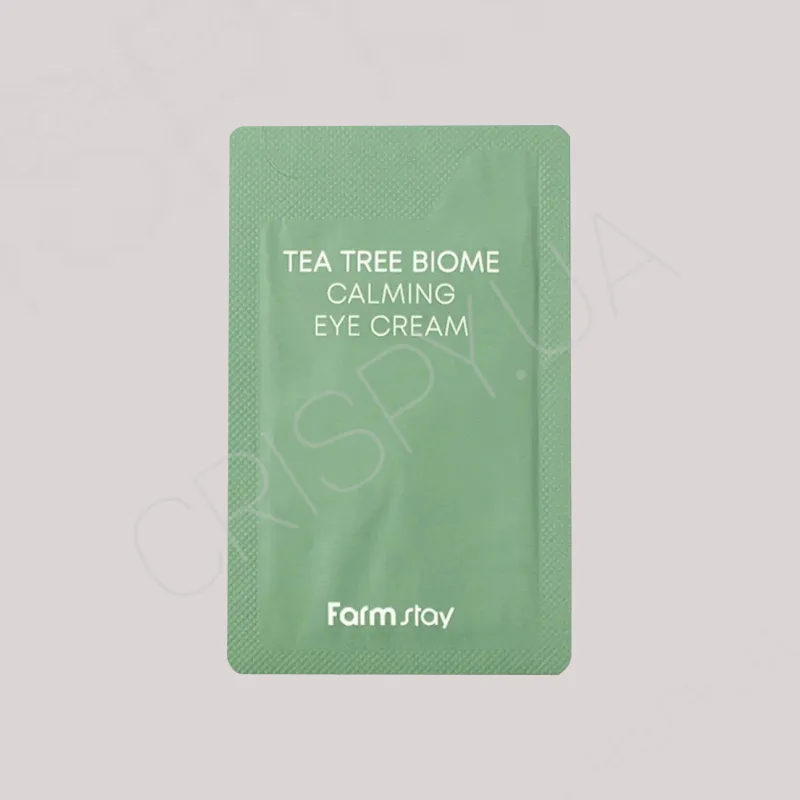 Пробник крему для очей із чайним деревом FARMSTAY TEA TREE BIOME CALMING EYE CREAM - 1 мл