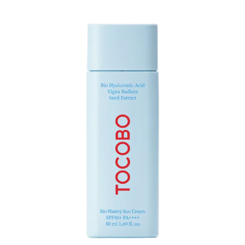 Tocobo Bio Watery Sun Cream SPF50+ PA++++ 50 мл — Легкий зволожуючий сонцезахисний крем для обличчя SPF 50+