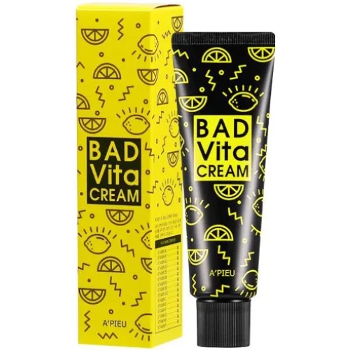 Крем для обличчя лікувальний з комплексом вітамінів A pieu bad vita cream