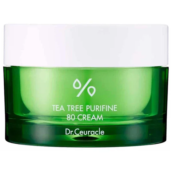 Dr. Ceuracle Tea Tree Purifine 80 Cream – зволожуючий гель-крем з чайним деревом 50 г