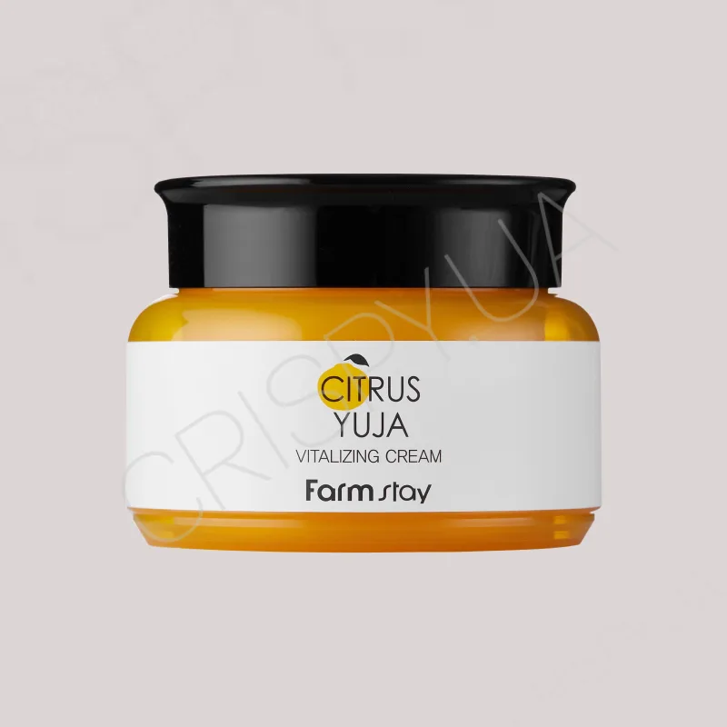 Крем із екстрактом юдзу FARMSTAY CITRUS YUJA VITALIZING CREAM - 100 г
