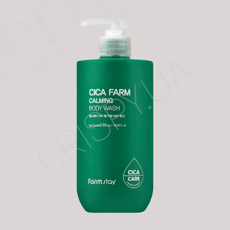 Гель для душу FARMSTAY CICA FARM CALMING BODY WASH - 500 мл