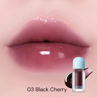 Tocobo Juicy Berry Plumping Lip Oil – сяюча олія для губ 03 Black Cherry