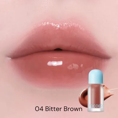 Tocobo Juicy Berry Plumping Lip Oil – сяюча олія для губ 04 Bitter Brown