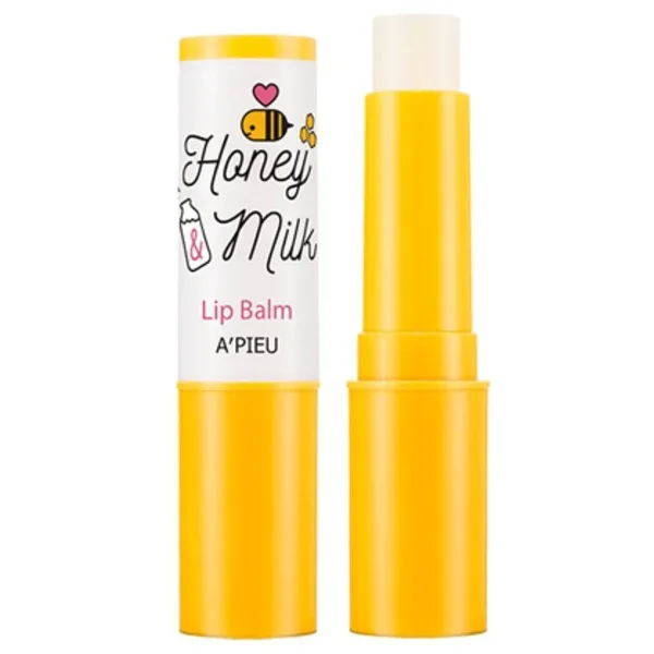 A'PIEU Honey & Milk Lip Balm - Поживний бальзам з молоком та медом