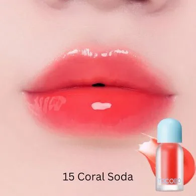Tocobo Juicy Berry Plumping Lip Oil – сяюча олія для губ 15 Coral Soda
