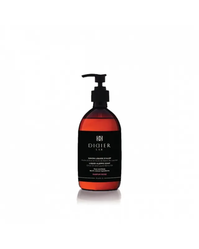 Мило Aleppo DIDIER с ароматом розы (Liquid soap d Alepo rose), 300 мл