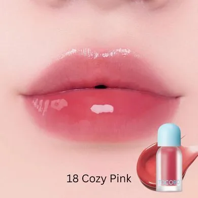 Tocobo Juicy Berry Plumping Lip Oil – сяюча олія для губ 18 Cozy Pink
