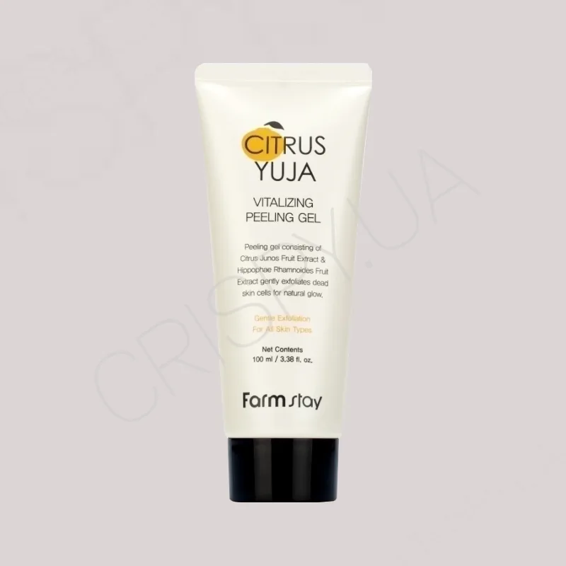Пілінг-гель для обличчя FARMSTAY CITRUS YUJA VITALIZING PEELING GEL - 100 мл