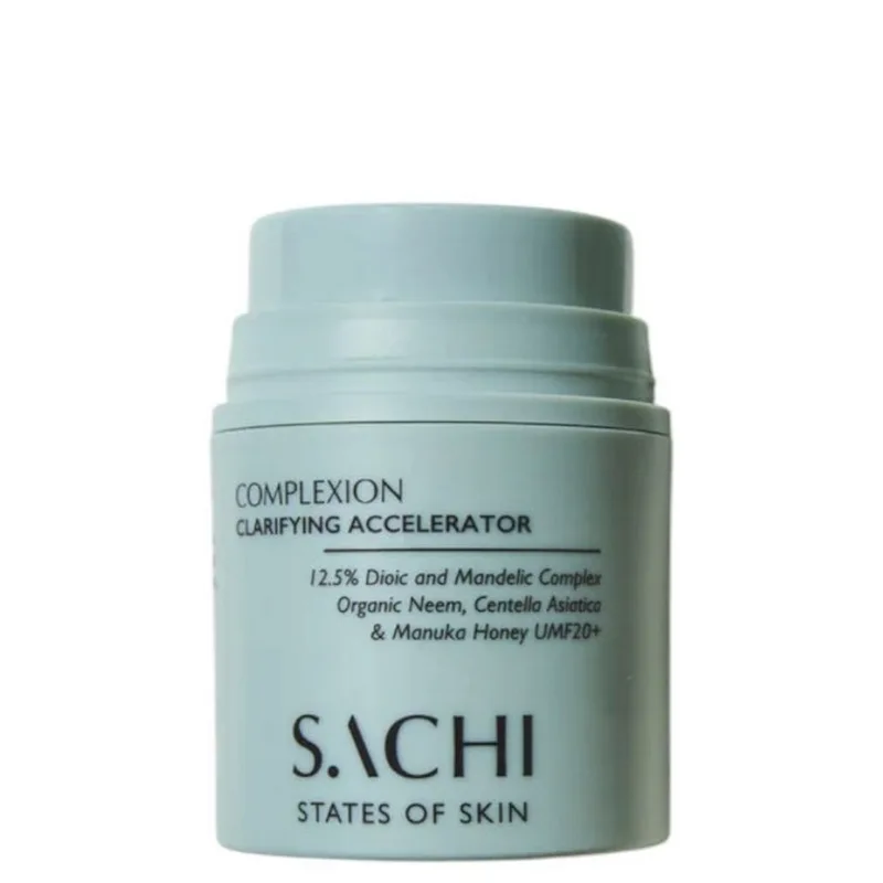 SACHI Skin Complexion Clarifying Accelerator — Гель-крем з ензимами та кислотами для шкіри обличчя