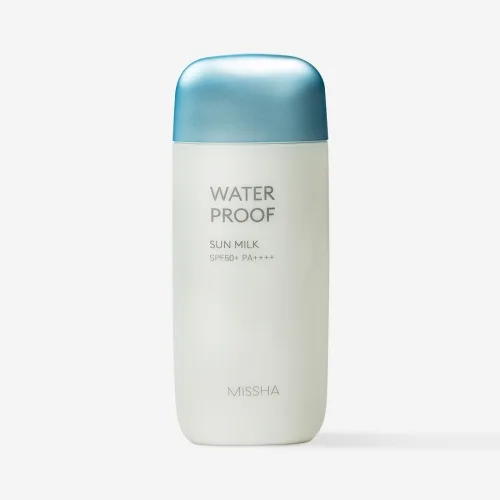 Сонцезахисне водостійке молочко для обличчя SPF50 + / PA ++++ 70 мл Missha All-around Safe Block Water Proof Sun Milk