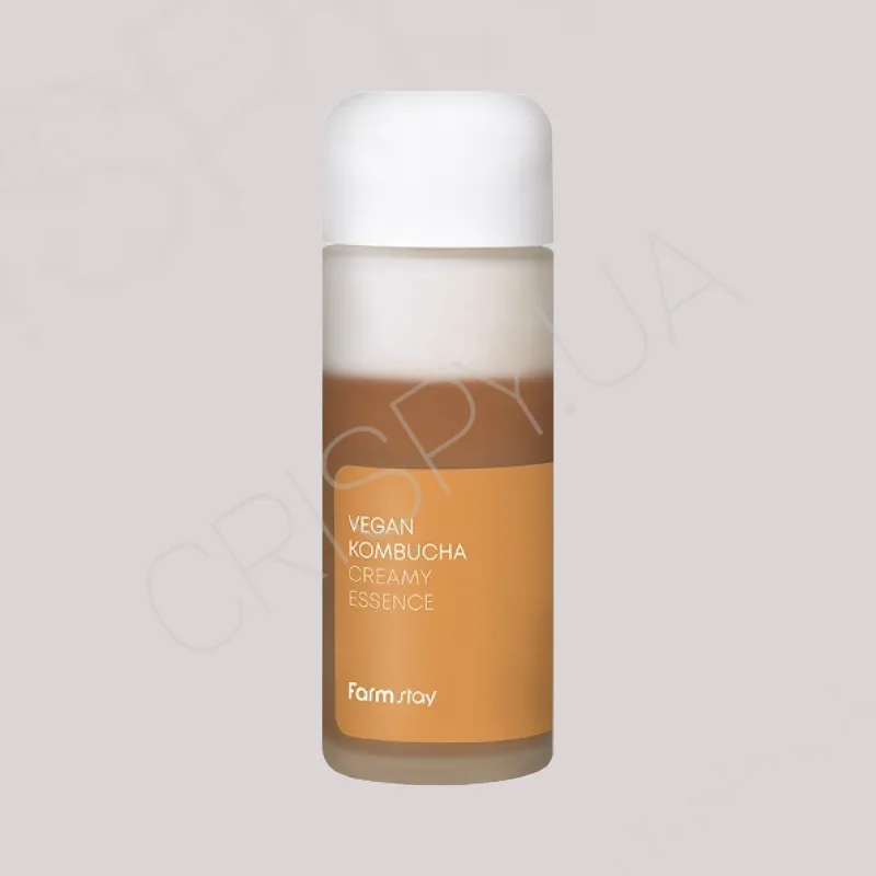 Есенція для обличчя FARMSTAY VEGAN KOMBUCHA CREAMY ESSENCE - 140 мл