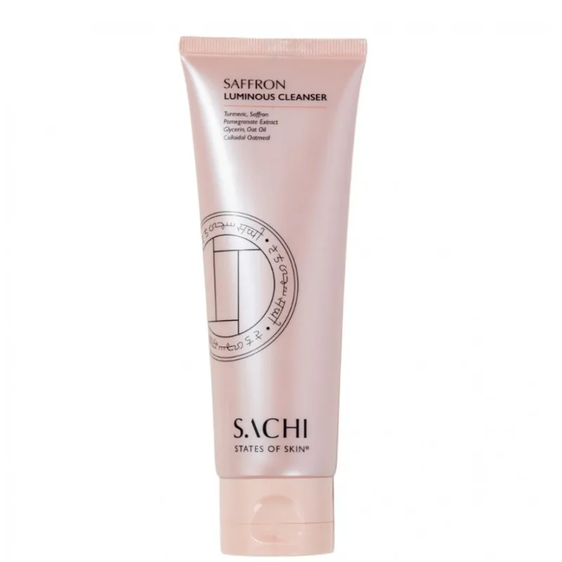 SACHI Skin Saffron Luminous Cleanser 120 мл — Гель для вмивання обличчя з шафраном