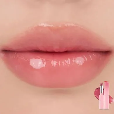 rom&nd Sheer Tinted Stick 02 Bunny Hop – напівпрозора сяюча помада-тінт