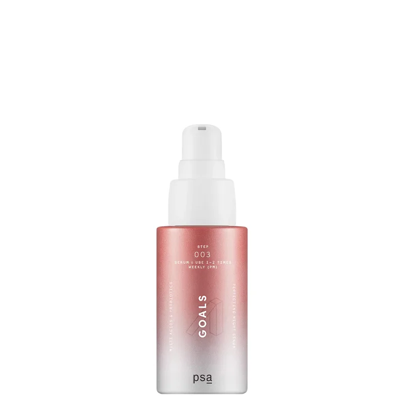PSA Goals Multi Acids & Probiotics Perfecting Night Serum 30 мл — Нічна кислотна сироватка з пробіотиками