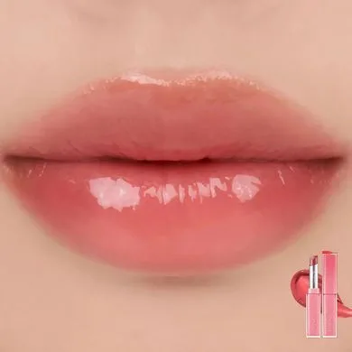 rom&nd Sheer Tinted Stick 03 Taffy Berry – напівпрозора сяюча помада-тінт