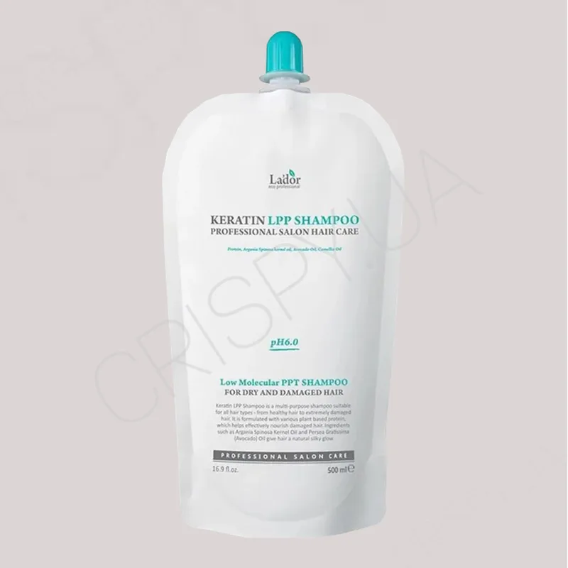 Кератиновий шампунь для волосся з комплексом амінокислот LADOR KERATIN LPP SHAMPOO REFILL - 500 мл