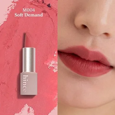 Hince Mood Enhancer Matte Lipstick – комфортна матова помада M004 Soft Demand (термін придатності до 25.02.2027)