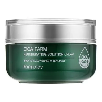 Відновлюючий крем з центеллою азійською - FarmStay Cica Farm Regenerating Solution Cream, 50 мл