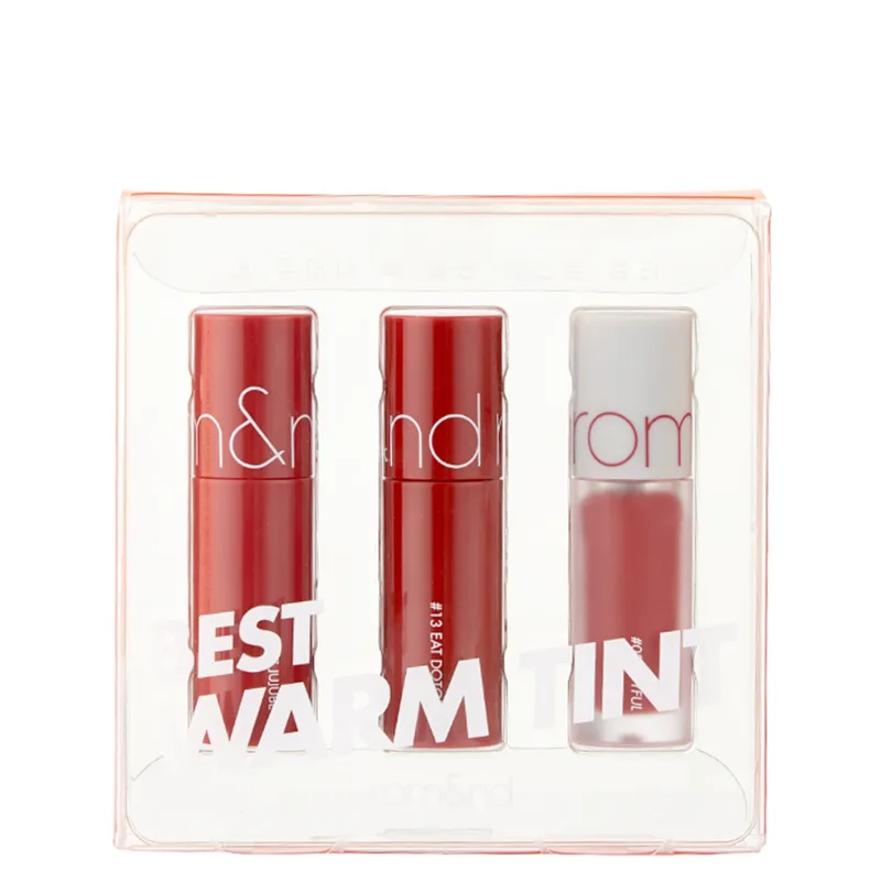 Rom&nd Best Tint Edition 01 Warm Tone Pick — Набір міні-тинтів у трендових тонах
