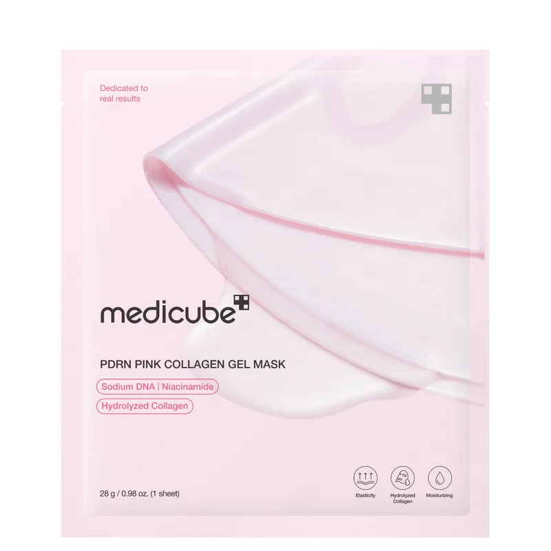 Medicube PDRN Pink Collagen Gel Mask — Гідрогелева маска з PDRN та колагеном