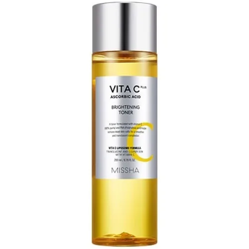 Тонер для обличчя з вітаміном С 200 мл Missha Vita C Plus Brightening Toner