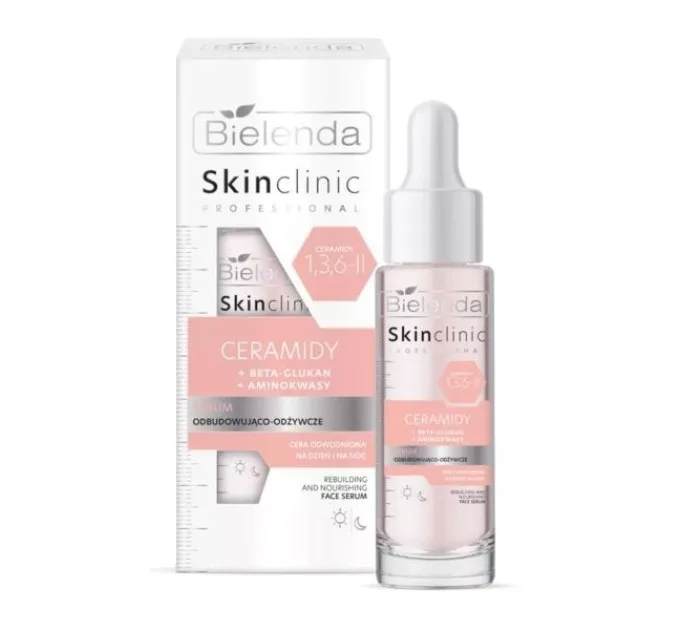 Відновлювальна та ревіталізуюча сироватка з керамідами - Skin Clinic Professional
