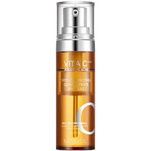Сироватка для обличчя відновлююча з вітаміном С Missha Vita C Plus Spot Correcting Concentrate Ampoule
