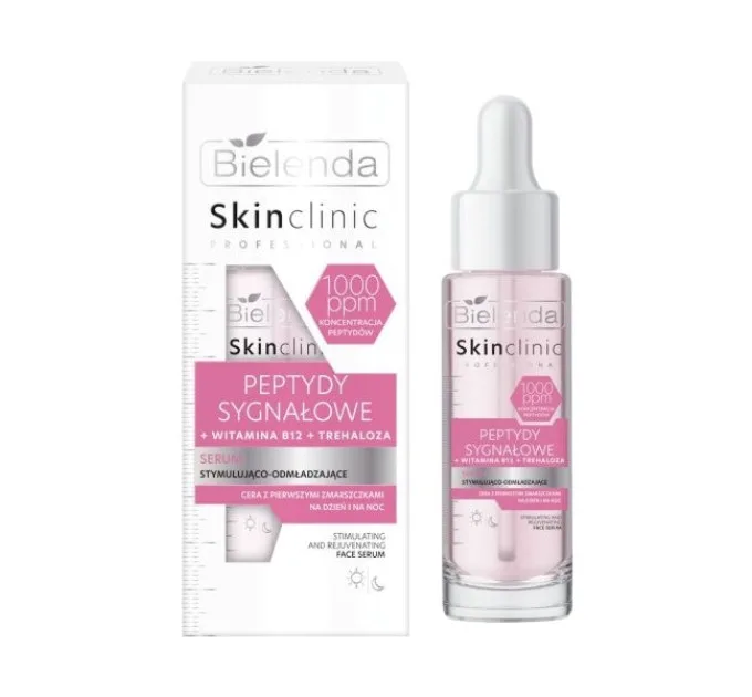 Стимулююча та омолоджувальна сироватка з пептидами - SKIN CLINIC PROFESSIONAL