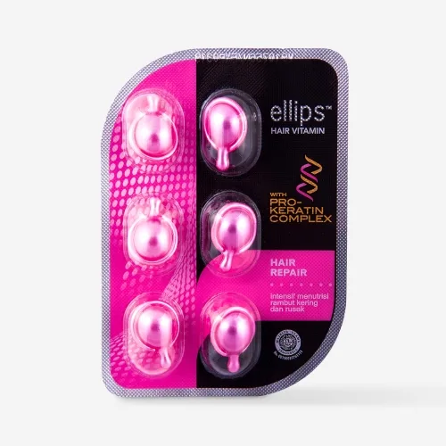 Масло для пошкодженого волосся з про-кератиновим комплексом Ellips Hair Vitamin Repair Pro-Keratin Complex