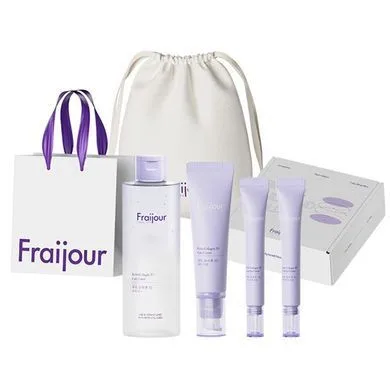 Fraijour Подарунковий набір засобiв з ретиналем та колагеном Retin Collagen 3D Core Gift Set (250ml+50ml+15+15ml)