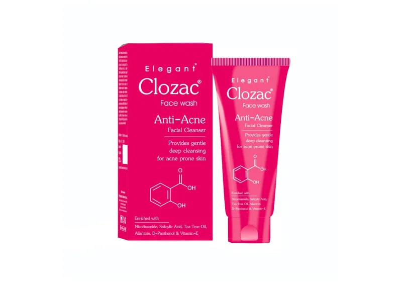 Засіб для вмивання з саліциловою кислотою PEROLITE Clozac Anti-acne Facial Cleanser 60 мл