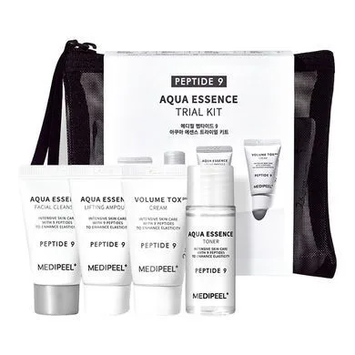 Набір мініатюр з пептидами - Medi Peel Peptide 9 Aqua Essence Trial Kit, 4 продукти