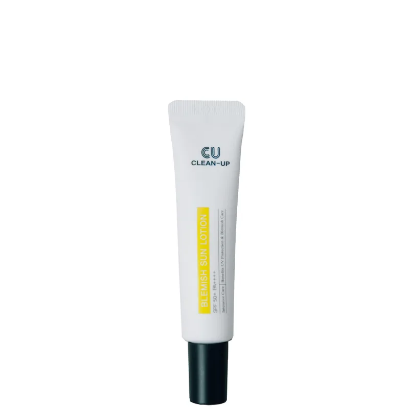 CUSKIN Clean Up Blemish Sun Lotion SPF 50+ PA++++ 15 мл — Легкий гіпоалергенний сонцезахисний лосьйон