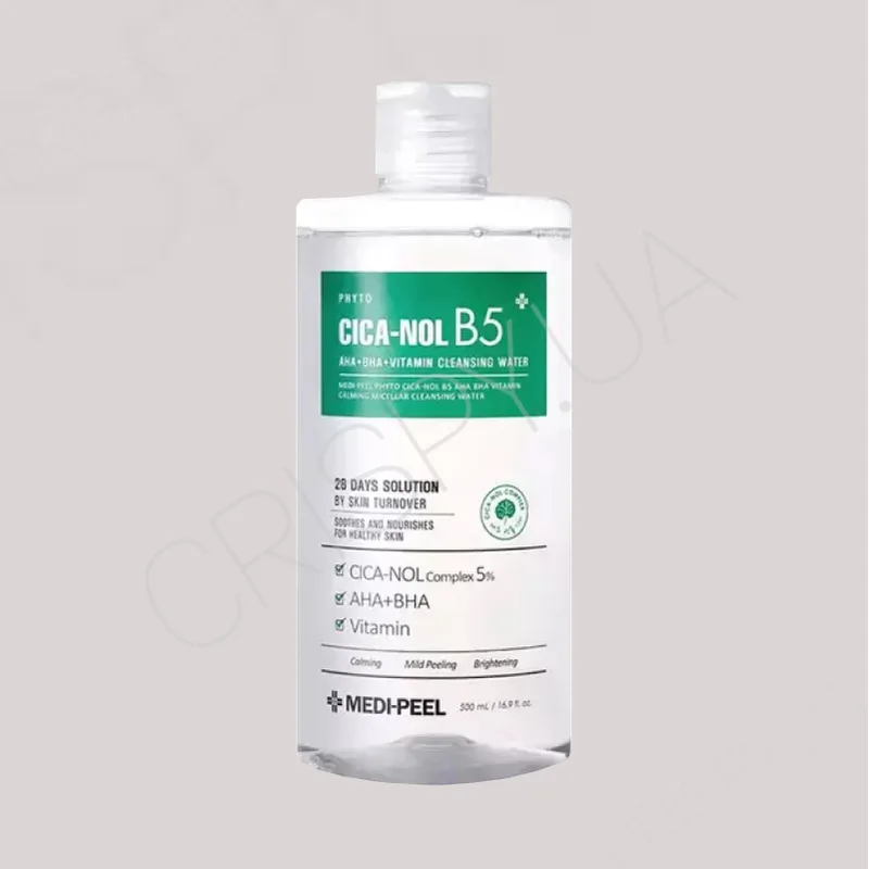 Очищувальна вода Medi-Peel Phyto Cica-Nol B5 AHA BHA Vitamin Calming Cleansing Water - 500 мл