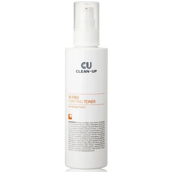 CU Skin Clean-Up AV Free Purifying Toner - Тонер для
