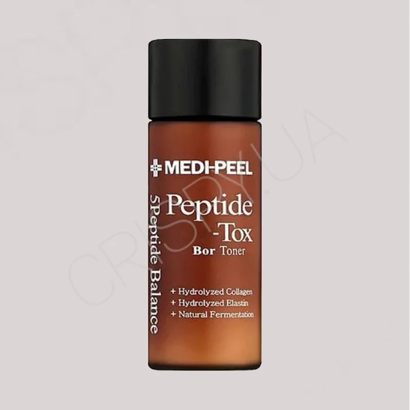 Міні-версія антивікового тонера для обличчя з пептидами MEDI-PEEL PEPTIDE TOX-BOR TONER - 30 мл