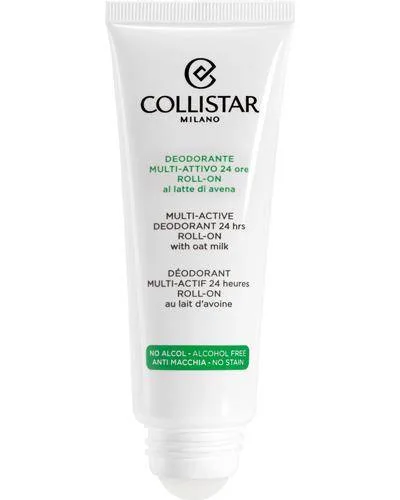Multi-Active Deodorant 24 Hours Roll-On with Oat Milk - alcohol free Кульковий дезодорант з вівсяним молочком 24H - Collistar