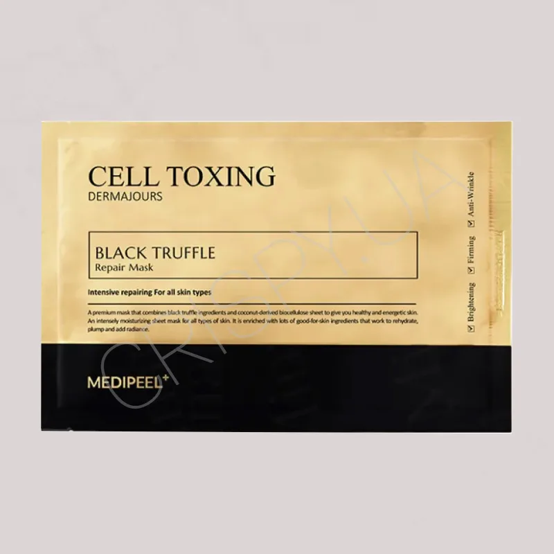Набір тканинних масок зі стовбуровими клітинами MEDI-PEEL CELL TOXING DERMAJOURS REPAIR MASK - 5 шт * 30 мл