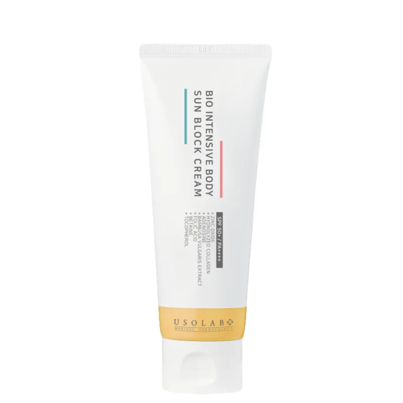 Usolab Bio Intensive Body Sun Block 120 мл — Сонцезахисний крем для обличчя та тіла
