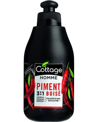 3 en 1 Shampoing Douche Гель для тіла і волосся 3 в 1 для чоловіків - Cottage