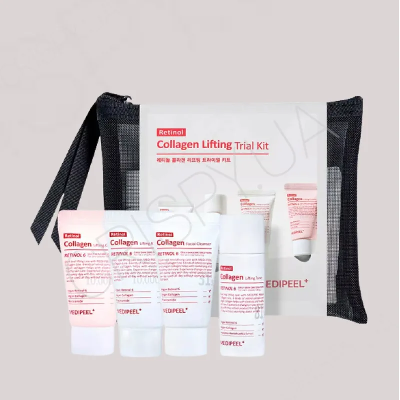 Набір мініатюр з ретинолом та колагеном MEDI-PEEL RETINOL COLLAGEN LIFTING TRIAL KIT - 4 предмети