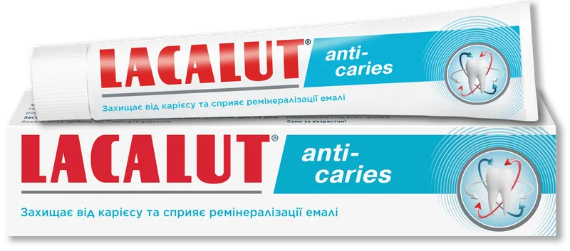 Зубна паста Lacalut Anti-caries 75 мл