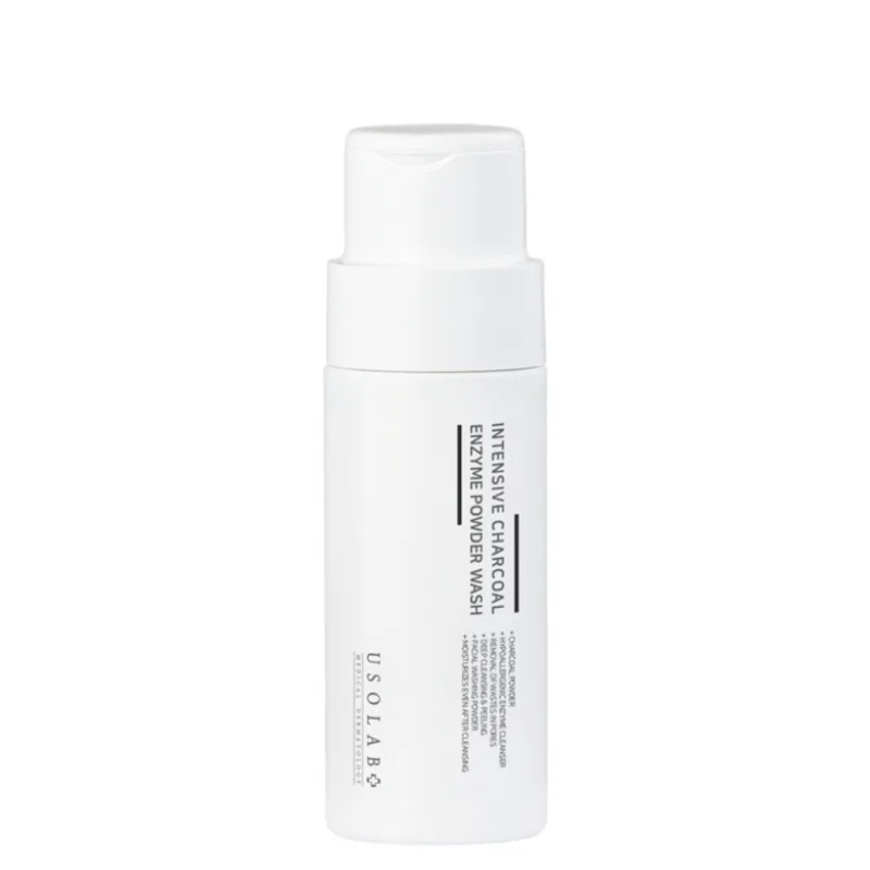 Usolab Intensive Charcoal Enzyme Powder Wash 50 мл — Очищуюча пудра з деревним вугіллям