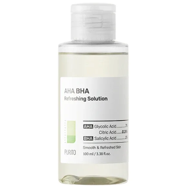 Purito AHA BHA Refreshing Solution - Освіжаючий тонер із кислотами