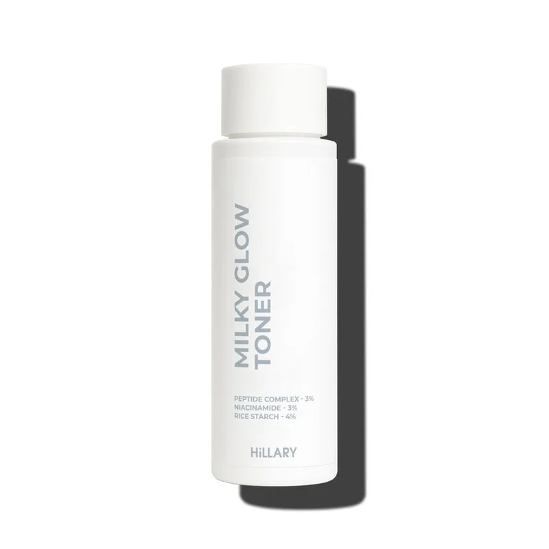 Тонер-молочко для зволоження та освітлення шкіри Hillary Milky Glow Toner, 100 мл