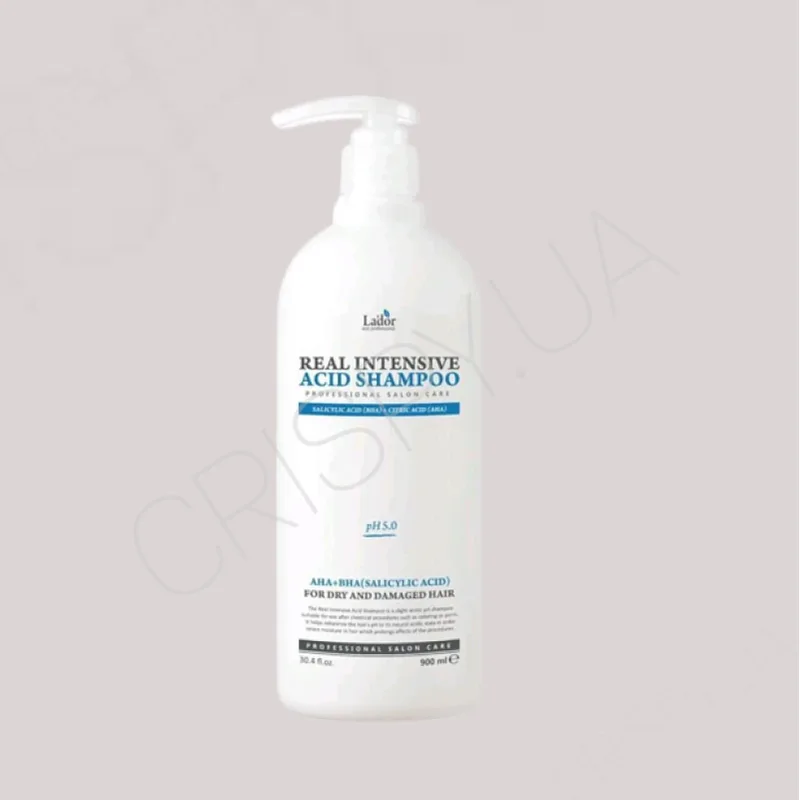 Шампунь для пошкодженого волосся Lador Real Intensive Acid Shampoo - 900 мл