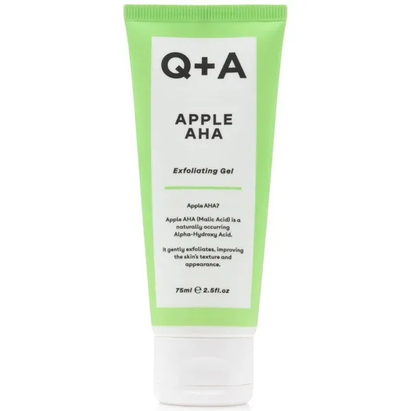 Q+A Apple AHA Exfoliating Gel - Відлущуючий гель для обличчя з кислотами