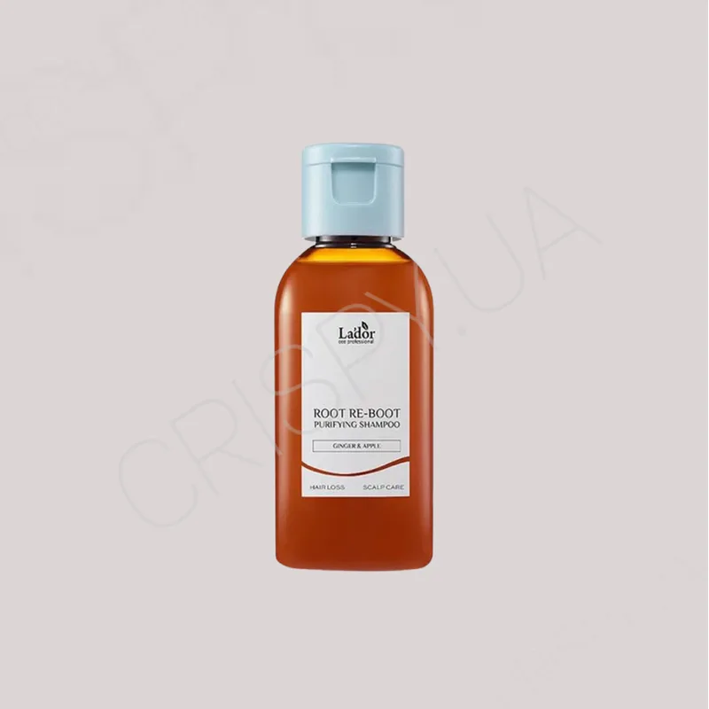 Шампунь для чутливої ​​шкіри голови Lador ROOT RE-BOOT PURIFYING SHAMPOO (GINGER & APPLE) - 50 мл