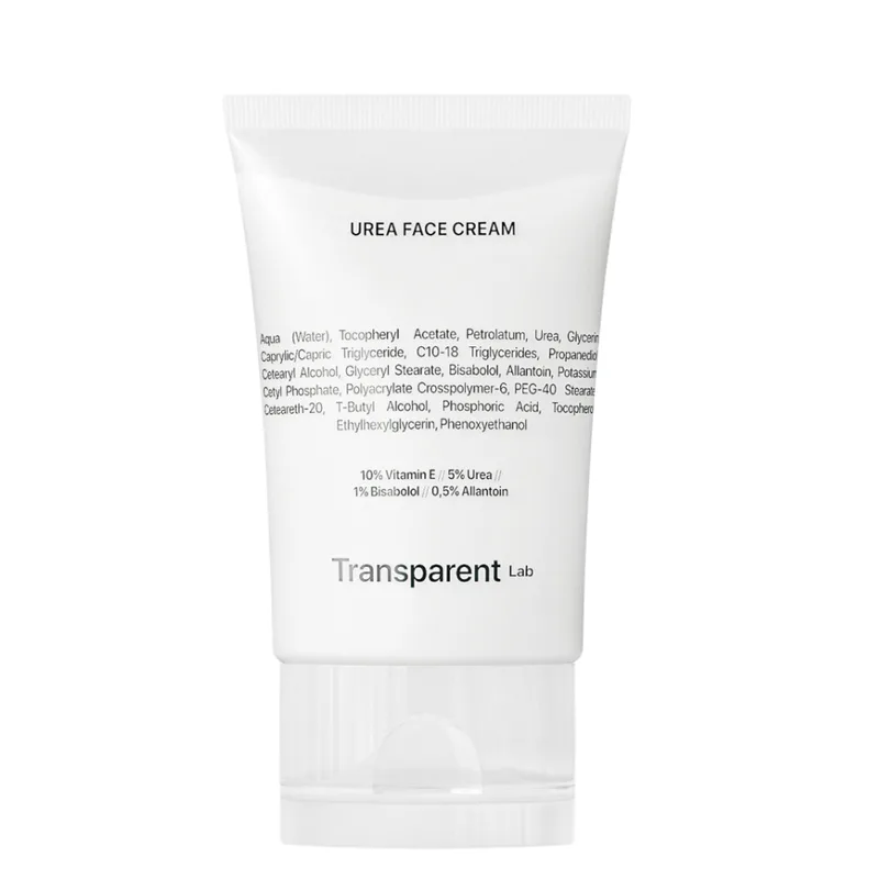 Transparent Lab Urea Face Cream — Зволожуючий крем із сечовиною
